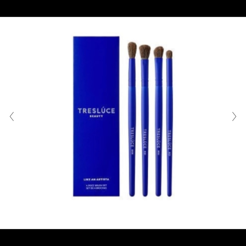 TRESLÚCE BEAUTY
Like An Artista 4-Piece Brush Set